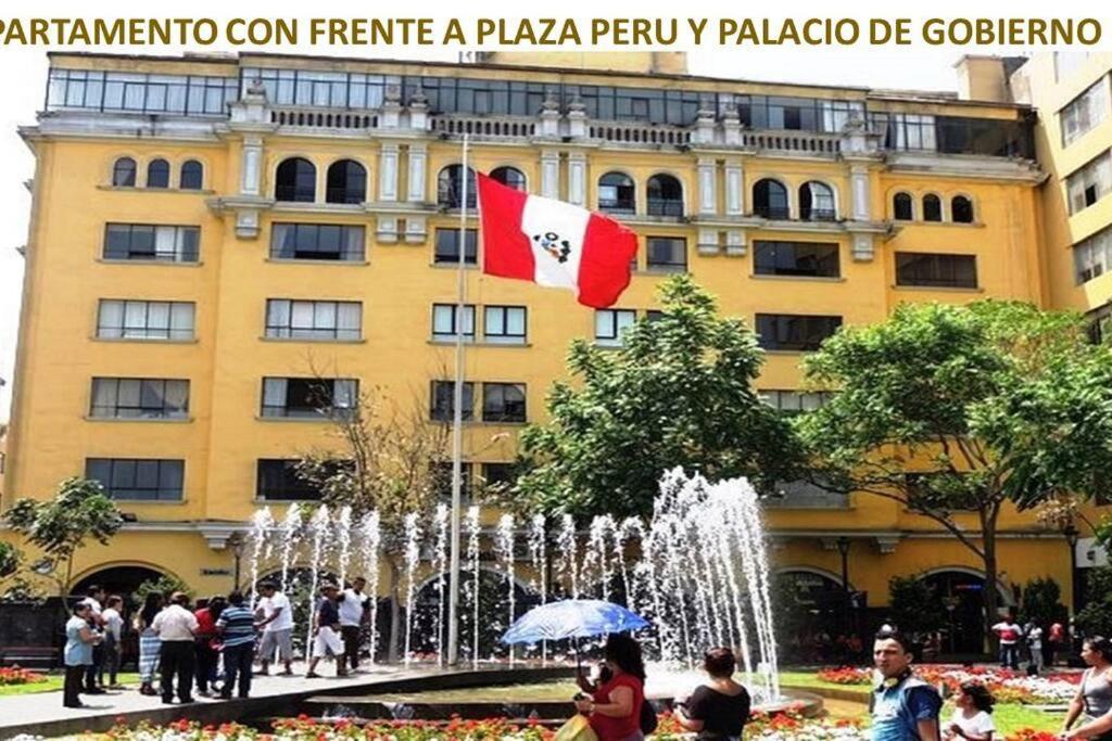 Apartamento Frente Al Palacio Gobierno Lima Eksteriør bilde